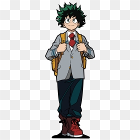 Izuku Midoriya School Uniform, HD Png Download - izuku midoriya png