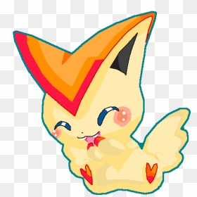 Cute Victini, HD Png Download - victini png