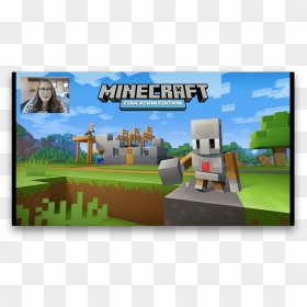 Minecraft Education Edition Agent, HD Png Download - minecraft torch png