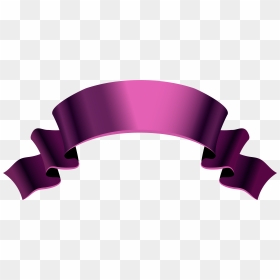 Cross With Breast Cancer Ribbon Clipart Clip Black - Purple Banner Ribbon Png, Transparent Png - pink cancer ribbon png