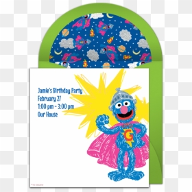 Cartoon, HD Png Download - grover png