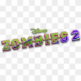 Zombies 2 - Disney Channel Zombies 2 Logo, HD Png Download - disney channel png