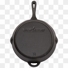 12 Inch Seasoned Cast Iron Skillet, Iron Skillet, Cast - Pendant, HD Png Download - skillet png