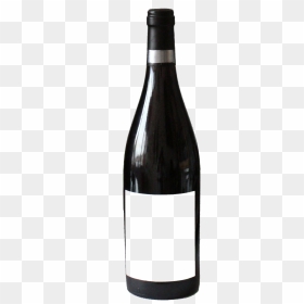 Bottle Wine Png - Blank Transparent Wine Bottle, Png Download - blank label png
