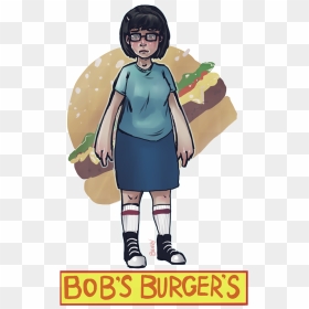 Tina - Tina Bobs Burgers Art, HD Png Download - bobs burgers png