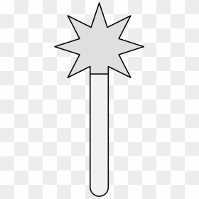 Black And White Sunshine, HD Png Download - mace png