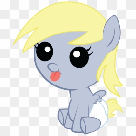 Baby Derpy By Tickleberrydude-d5x4e7l - My Little Pony Bayi, HD Png Download - derpy png