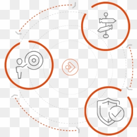 Net Pointers Communications - Circle, HD Png Download - pointers png