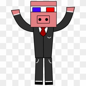 Minecraft Cool Skin Drawing, HD Png Download - fouseytube png
