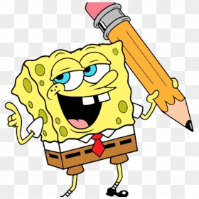 Spongebob With No Background, HD Png Download - spongebob squarepants png