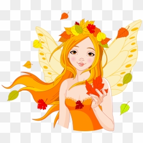 Tubes Automne Ecrire Un Nouvel Article Autumn Fairy, - Garden Fairy Autumn Clipart Free, HD Png Download - flying fairy png