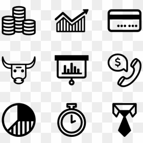 Stock Market Decline Icon, HD Png Download - vhv