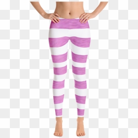 Pink & White Striped Leggings - Make It Pink Make It Blue Shirt, HD Png Download - pink brush stroke png