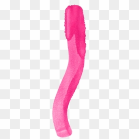 Sock, HD Png Download - pink brush stroke png