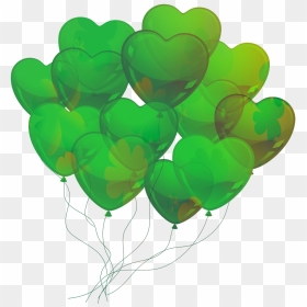 Green Balloons, HD Png Download - green balloon png