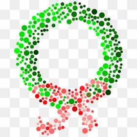 Dot Wreath Clip Arts - Wreath Dots, HD Png Download - dots pattern png