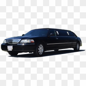 6-passenger Lincoln Towncar Stretch Limo - Limousine, HD Png Download - limousine png