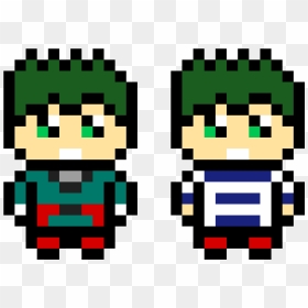 Chibi Izuku Midoriya , Png Download - Hajime Hinata Pixel Sprite, Transparent Png - izuku midoriya png