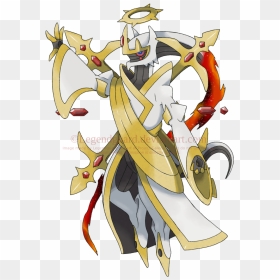 Naraht 160 Jeruseus Gospel Form By Legendguard-d9nni9i - Pokemon Arceus God Form, HD Png Download - arceus png