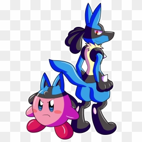 Free Download Lucario And Kirby Clipart Lucario Riolu - Kirby Y Lucario, HD Png Download - riolu png