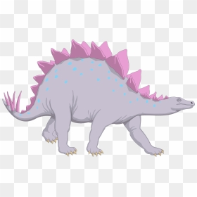 Png Kids Dinosaur Clipart, Transparent Png - stegosaurus png
