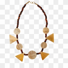 Horn And Bone Tribal Pattern Necklace - Horn Bone Jewellery, HD Png Download - tribal pattern png