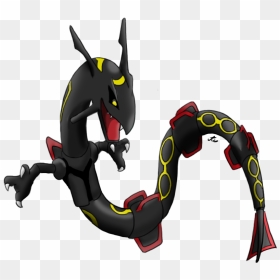 Rayquaza Transparent Sprite Emerald Banner Royalty - Rayquaza Shiny Png, Png Download - pokemon emerald png