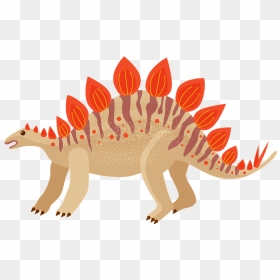 Stegosaurus Clipart, HD Png Download - stegosaurus png