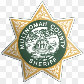 Shaded Star - Multnomah County Sheriff's Office, HD Png Download - sheriff star png