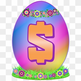 Easter Egg Letter S, HD Png Download - dollar symbol png
