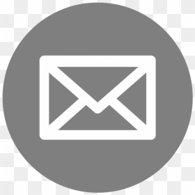 Email Logo Png Grey, Transparent Png - grey png