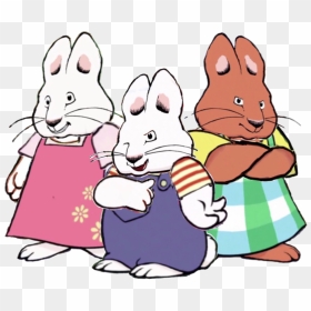 Max And Ruby Though Rabbits - Max And Ruby Taylor, HD Png Download - rabbit.png