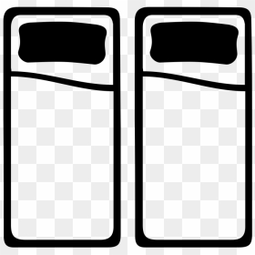 Two Twin Beds - Mobile Phone Case, HD Png Download - bed icon png