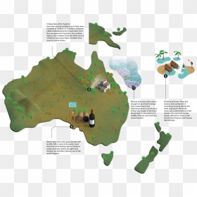 Map Of Australia, HD Png Download - time magazine png