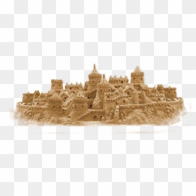 Transparent Castle Sand - Castello Piu Grande Al Mondo, HD Png Download - sand castle png