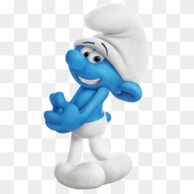 Smurfs Brainy Lost Hefty Papa Transparent Clumsy Clipart, HD Png Download - smurfs png