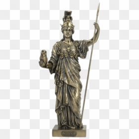 Athena Statuette Clip Arts - Minerva Statue, HD Png Download - athena png