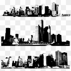 New York City Skyline - City Vector, HD Png Download - gotham city png
