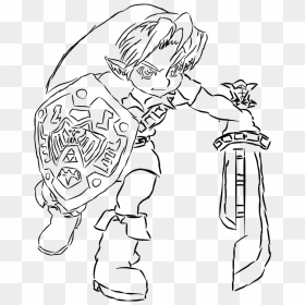 Line Art, HD Png Download - majoras mask png