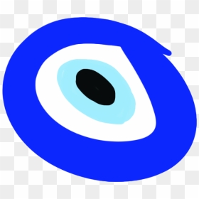 Scribble Of A Nazar To Ward Off The Evil Eye - Evil Eye Png, Transparent Png - scribble circle png