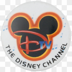 The Disney Channel Advertising Button Museum - Emblem, HD Png Download - disney channel png