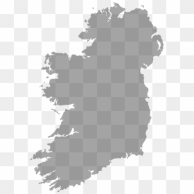 Green Map Of Ireland, HD Png Download - grey png
