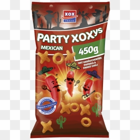 Xox Party Xoxys Mexican Style 450g - Xox, HD Png Download - mexican party png