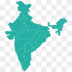 India Political Map, HD Png Download - india map png