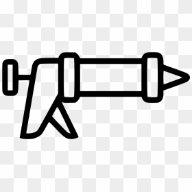 Caulking Gun - Caulking Gun Vector Png, Transparent Png - gun vector png