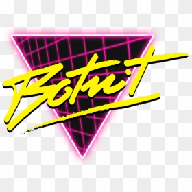 80s Logo, HD Png Download - 80s grid png