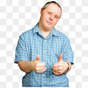 Down Syndrome Png Page - Person With Down Syndrome Transparent, Png Download - down syndrome png
