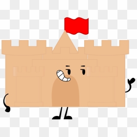 Thumb Image - Bfdi Sand Castle, HD Png Download - sand castle png