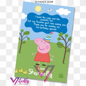 Christmas Card, HD Png Download - peppa pig friends png