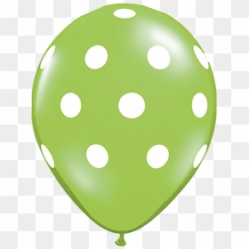 Red Polka Dot Balloon , Png Download - Polka Dot Balloon Clipart, Transparent Png - green balloon png